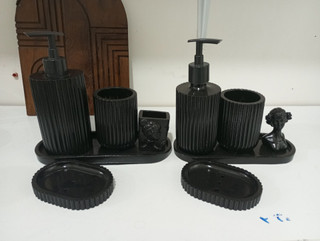 ست جامایع ،جامسواکی،جای گوش پاککن،جاصابونی و سینی